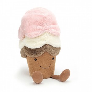 HUGE Jellycat Amuseable Ice Cream 50 CM X 21 CM, Jellycat USA | DS7059486