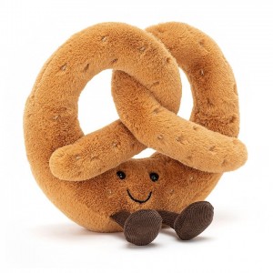 HUGE Jellycat Amuseable Pretzel 30 CM X 28 CM, Jellycat USA | ZS7341620