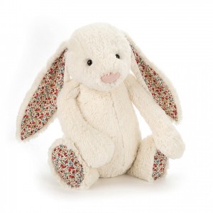 HUGE Jellycat Blossom Cream Bunny 51 CM X 21 CM, Jellycat USA | RA9140756