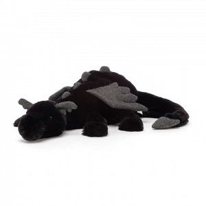 HUGE Jellycat Onyx Dragon 19 CM X 66 CM, Jellycat USA | EA5024137