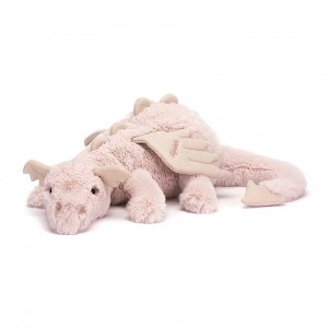 HUGE Jellycat Personalised Rose Dragon 19 CM X 66 CM, Jellycat USA | QL8403659