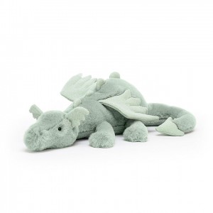 HUGE Jellycat Sage Dragon 19 CM X 66 CM, Jellycat USA | DR4783920