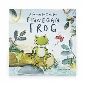 Jellycat A Fantastic Day for Finnegan Frog Book 26 CM X 26 CM, Jellycat USA | QU7325648