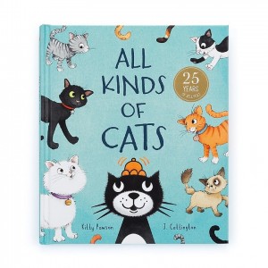 Jellycat All Kinds of Cats Book 22 CM X 19 CM, Jellycat USA | KU5184093