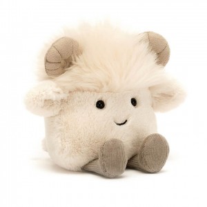 Jellycat Amuseabean Ram 10 CM X 9 CM, Jellycat USA | GC2578403