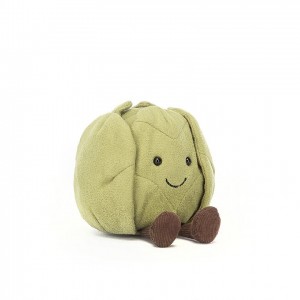 Jellycat Amuseable Brussels Sprout 11 CM X 10 CM, Jellycat USA | CI3801925