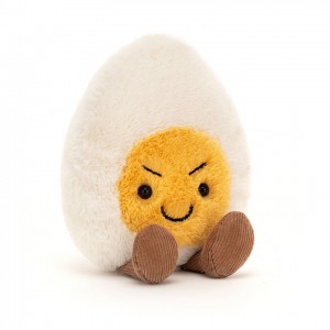 Jellycat Amuseable Cheeky Boiled Egg 14 CM X 8 CM, Jellycat USA | GR2541803