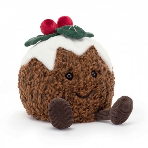 Jellycat Amuseable Christmas Pudding 17 CM X 13 CM, Jellycat USA | FD7642851