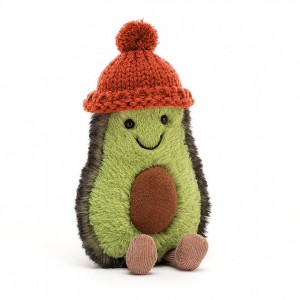 Jellycat Amuseable Cozi Avocado Papaya 15 CM X 8 CM, Jellycat USA | MH5740982