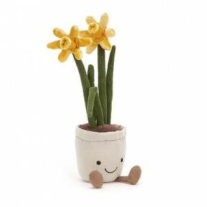 Jellycat Amuseable Daffodil 30 CM X 7 CM, Jellycat USA | QW0354216