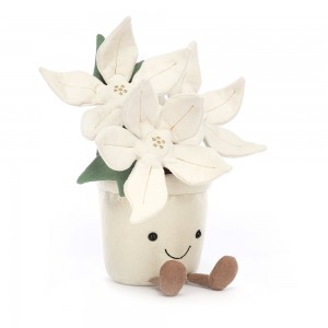 Jellycat Amuseable Gold Poinsettia 25 CM X 10 CM, Jellycat USA | YZ8674213