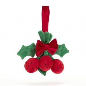 Jellycat Amuseable Holly 15 CM X 19 CM, Jellycat USA | OQ1295734