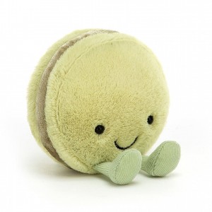 Jellycat Amuseable Macaron Pistachio 10 CM X 11 CM, Jellycat USA | ZY5423678