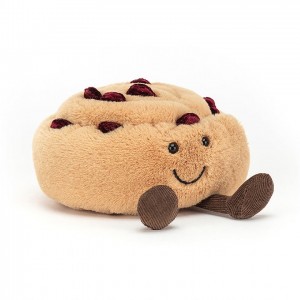 Jellycat Amuseable Pain Au Raisin 12 CM X 12 CM, Jellycat USA | JS0721493