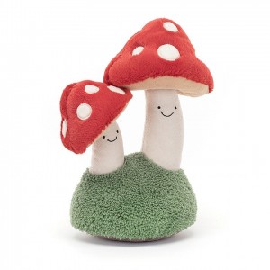 Jellycat Amuseable Pair of Toadstools 25 CM X 13 CM, Jellycat USA | NC7821354