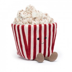 Jellycat Amuseable Popcorn 18 CM X 13 CM, Jellycat USA | AU9460738