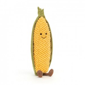 Jellycat Amuseable Sweetcorn 30 CM X 11 CM, Jellycat USA | LT3591027