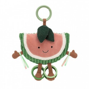 Jellycat Amuseable Watermelon Activity Toy 12 CM X 19 CM, Jellycat USA | PU1253908