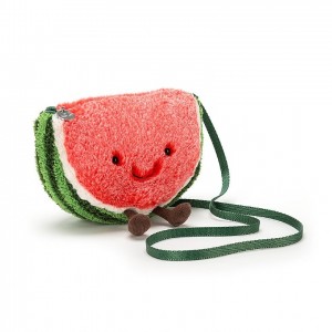 Jellycat Amuseable Watermelon Bag 18 CM X 21 CM, Jellycat USA | YR3145072