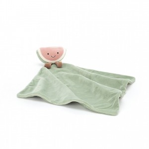 Jellycat Amuseable Watermelon Soother 34 CM X 34 CM, Jellycat USA | HU4895063