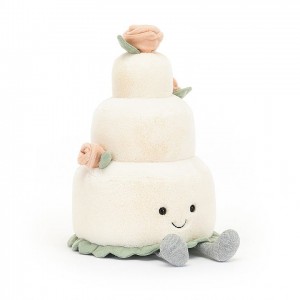 Jellycat Amuseable Wedding Cake 28 CM X 19 CM, Jellycat USA | CJ1406382