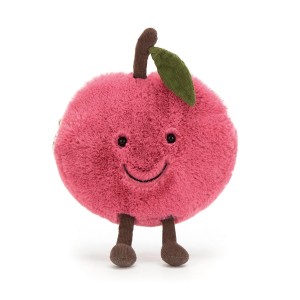 Jellycat Amuseables Cherry Pouch 12 CM X 14 CM, Jellycat USA | ND4657028