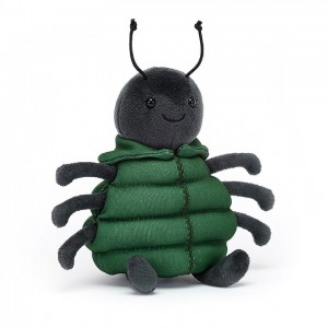 Jellycat Anoraknid Black Spider 13 CM X 10 CM, Jellycat USA | IN2978106