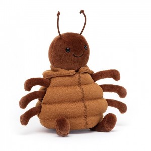 Jellycat Anoraknid Brown Spider 13 CM X 10 CM, Jellycat USA | CS4527310