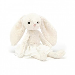 Jellycat Arabesque Bunny Cream 20 CM X 6 CM, Jellycat USA | WT7346081