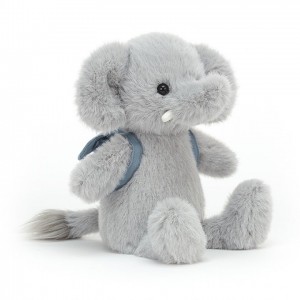 Jellycat Backpack Elephant 22 CM X 10 CM, Jellycat USA | ZL5163027