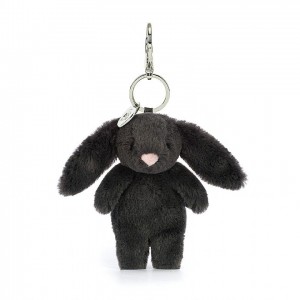 Jellycat Bashful Bunny Inky Bag Charm 17 CM X 4 CM, Jellycat USA | TG2041958