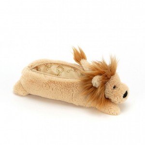 Jellycat Bashful Lion Long Bag 7 CM X 23 CM, Jellycat USA | OR2514087