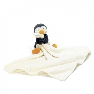 Jellycat Bashful Penguin Soother 34 CM, Jellycat USA | JA4376801