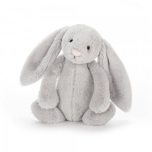 Jellycat Bashful Silver Bunny Chime 25 CM X 8 CM, Jellycat USA | XS3260184