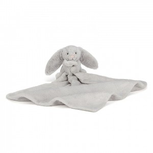 Jellycat Bashful Silver Bunny Soother 34 CM X 34 CM, Jellycat USA | YD5024683