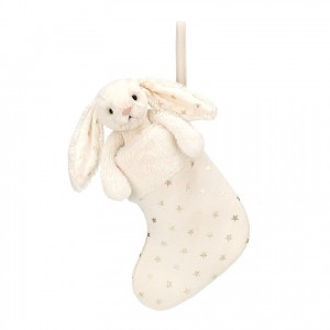 Jellycat Bashful Twinkle Bunny Stocking 23 CM X 8 CM, Jellycat USA | AW3490281