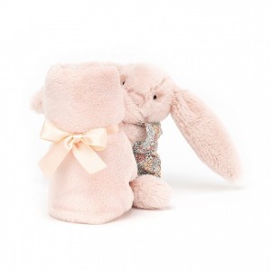 Jellycat Bedtime Blossom Blush Bunny Soother 34 CM X 34 CM, Jellycat USA | JN3972518