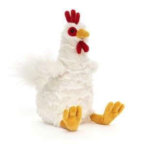 Jellycat Bessie Chicken 22 CM X 9 CM, Jellycat USA | SK0179284