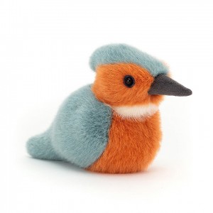 Jellycat Birdling Kingfisher 10 CM X 7 CM, Jellycat USA | QG3480592