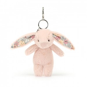 Jellycat Blossom Blush Bunny Bag Charm 17 CM X 4 CM, Jellycat USA | AY2918463