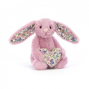 Jellycat Blossom Heart Tulip Bunny 15 CM X 8 CM, Jellycat USA | PU7854263