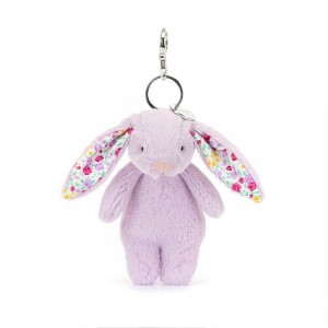 Jellycat Blossom Jasmine Bunny Bag Charm 17 CM X 4 CM, Jellycat USA | LV3467850