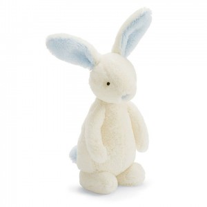 Jellycat Bobtail Bunny Blue Chime 25 CM, Jellycat USA | WK7148569