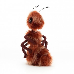 Jellycat Bodacious Bug Red Ant 27 CM X 12 CM, Jellycat USA | PW6158972