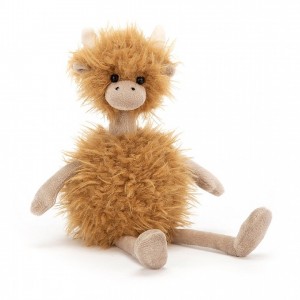 Jellycat Bonbon Highland Cow 25 CM X 8 CM, Jellycat USA | WG8765012