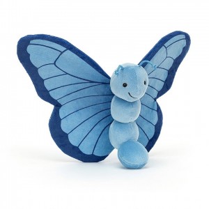 Jellycat Breezy Butterfly Iris 23 CM X 25 CM, Jellycat USA | UX7035618