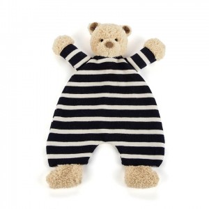 Jellycat Breton Bear Soother 23 CM X 19 CM, Jellycat USA | QW7605132