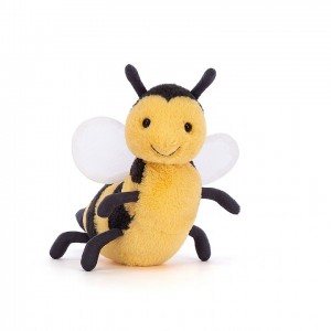 Jellycat Brynlee Bee 13 CM X 15 CM, Jellycat USA | KU7164893