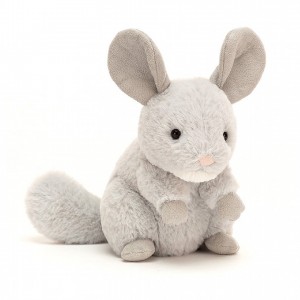 Jellycat Cheeky Chinchilla Misty 15 CM X 9 CM, Jellycat USA | FZ5874903