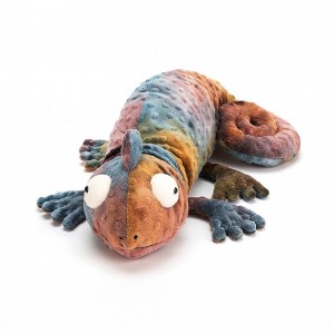 Jellycat Colin Chameleon Lying 48 CM X 17 CM, Jellycat USA | KX2947835